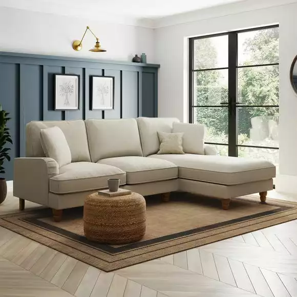 Dunelm Beatrice Luna Corner Storage Sofa Bed - Image 2