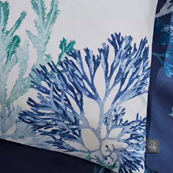 Natural History Museum Shoreline Blue Duvet Cover And Pillowcase Set - Image 5