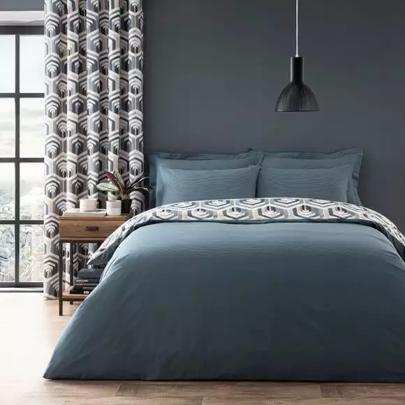 Elements Archer Pacific Duvet Cover And Pillowcase Set - Image 2