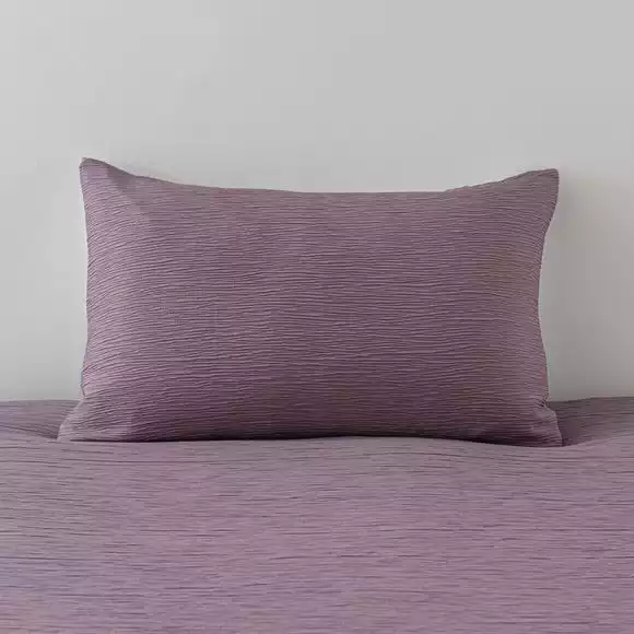 Dunelm Alford Textured Thistle Duvet Cover And Pillowcase Set - Image 4