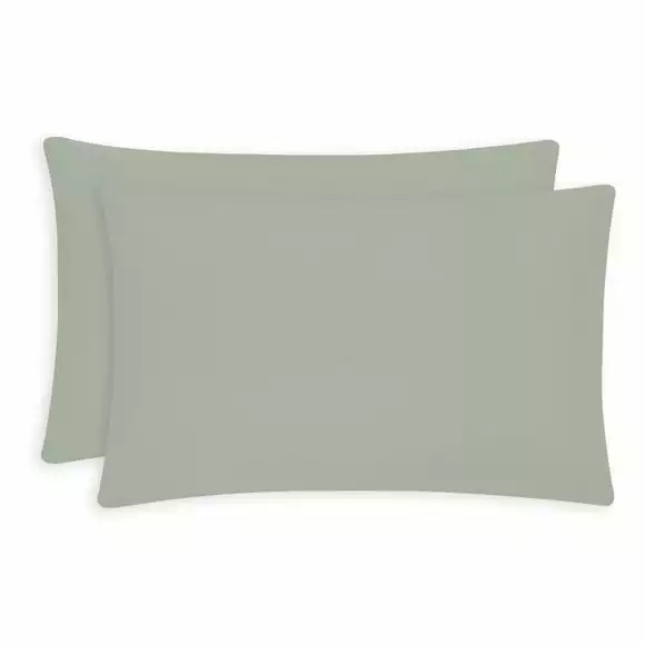 Dunelm Anti Allergy 100% Cotton Standard Pillowcase Pair - Image 2