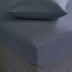 Dunelm Super Soft Microfibre Plain Fitted Sheet