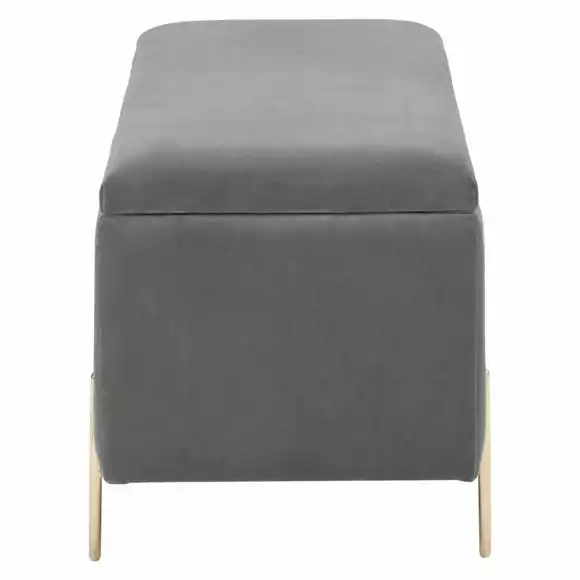 GFW Mystica Velour Ottoman Storage Bench - Image 6