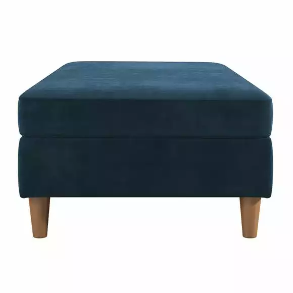 Dorel Hartford Chenille Storage Ottoman