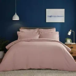 Fogarty Soft Touch Dusty Pink Duvet Cover And Pillowcase Set