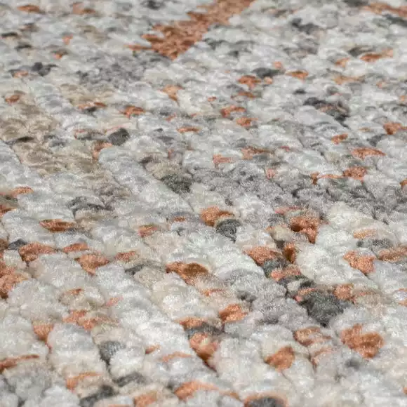 Dunelm Spencer Flatweave Circle Rug - Image 3