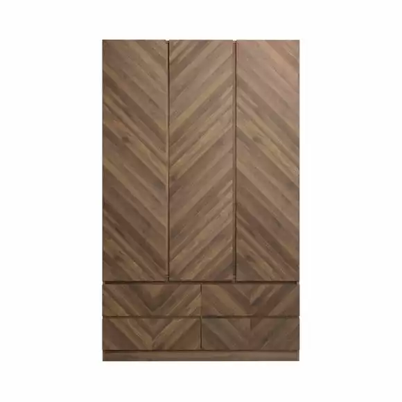 GFW Taranto Triple 4 Drawer Wardrobe - Image 2