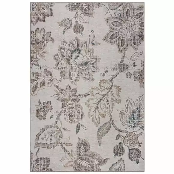 PractiRug Iva Floral Washable Rug - Image 2