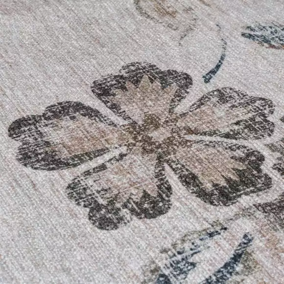 PractiRug Iva Floral Washable Rug - Image 3