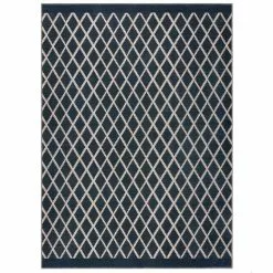 PractiRug Geo Trellis Washable Rug
