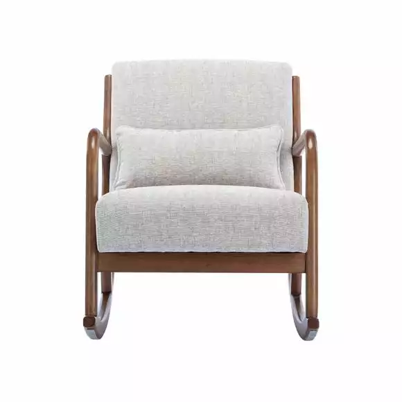 Kyoto Khali Chenille Rocking Chair - Image 2