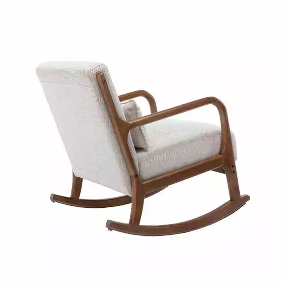 Kyoto Khali Chenille Rocking Chair - Image 4