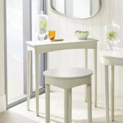 Pacific Lifestyle Pacific Naha Rectangular Console Table, Painted Pine