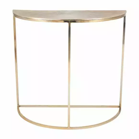 Pacific Lifestyle Pacific Ginko Console Table, Gold Aluminium - Image 2