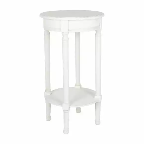 Pacific Lifestyle Pacific Heritage Round Side Table, Painted Pine - Image 4