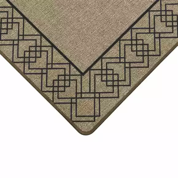 JVL Elegance Diamond Border Runner - Image 3
