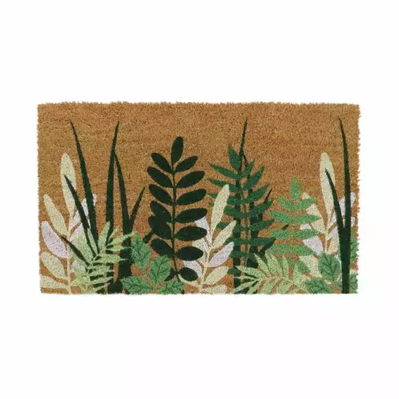 JVL Eco Latex Greenery Coir Doormat - Image 2