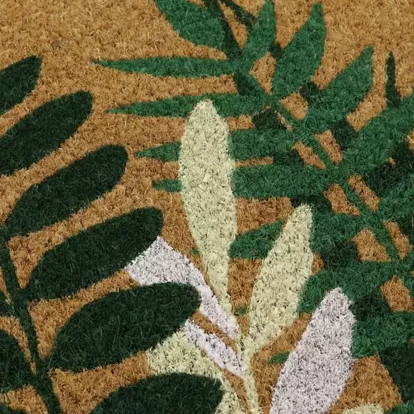 JVL Eco Latex Greenery Coir Doormat - Image 3