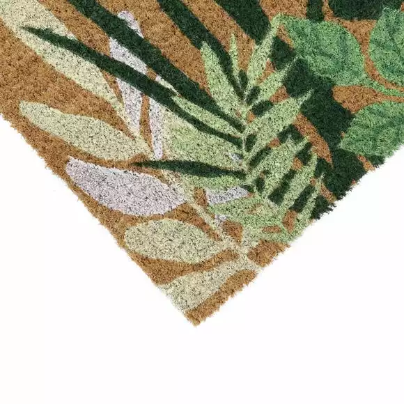 JVL Eco Latex Greenery Coir Doormat - Image 4