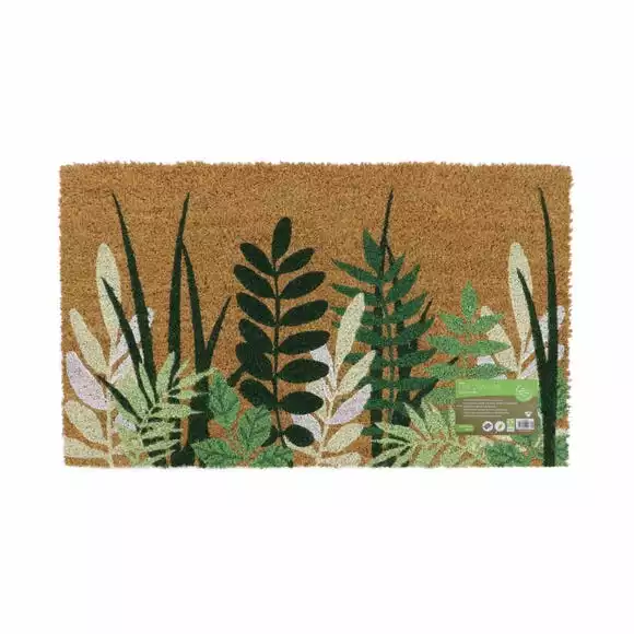 JVL Eco Latex Greenery Coir Doormat - Image 5