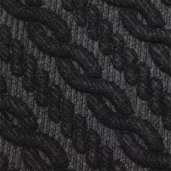 JVL Cable Knit Indoor Doormat - Image 3