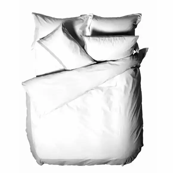 Paoletti Harvard Grey 100% Cotton Duvet Cover & Pillowcase Set - Image 4