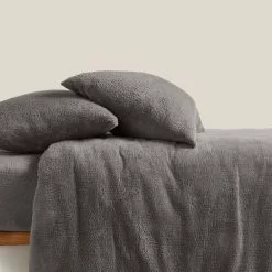 Teddy Bear Charcoal Teddy Bedding Bundle - Single